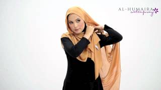 COLYNN shawl styling tutorial by Al-Humaira Contemporary