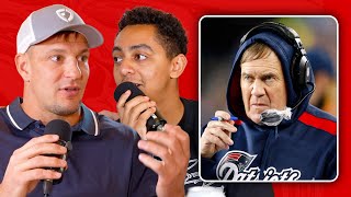 ROB GRONKOWSKI DEFENDS BILL BELICHICK!