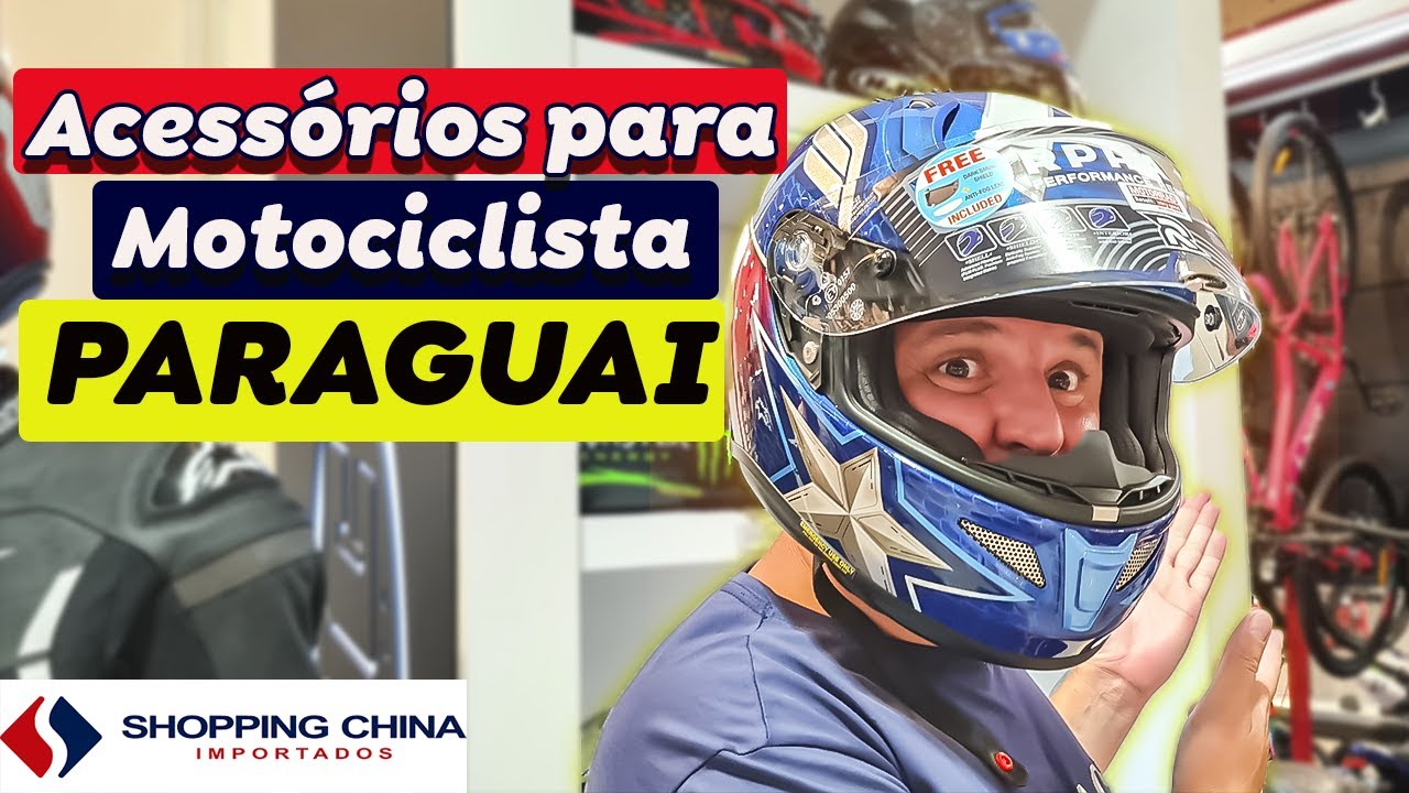 LOJA GIGANTE DE ACESSÓRIOS PARA MOTOS E MOTOCICLITAS NO PARAGUAI. - YouTube