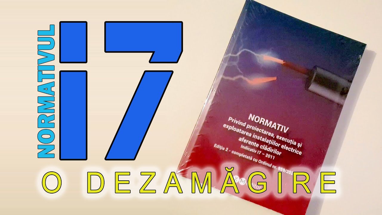 Normativul I7 completat - o dezamăgire?  Despachetare și o scurtă analiză