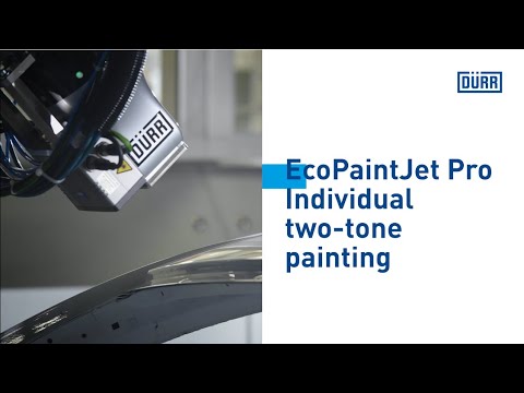 EcoPaintJet Pro: Individual two-tone painting