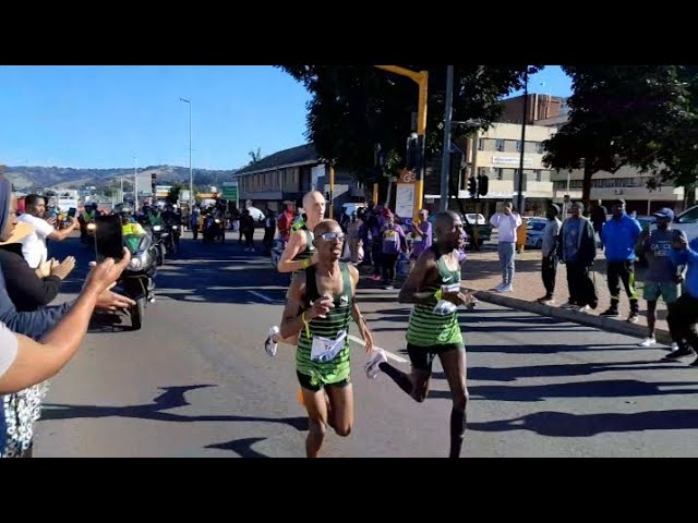 Comrades Marathon 2023: Tete Dijana Leading the Race class=