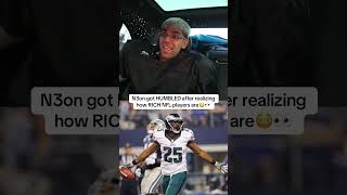 N3on got HUMBLED after realizing how RICH NFL players are😳👀 #nfl #leseanmccoy #n3on