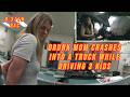Drunk Mom Crashes Into a Truck at Almost 5 TIMES LEGAL LIMIT While Driving her 3 Kids
