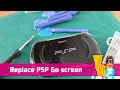 How to remove and replace a PSP Go LCD screen