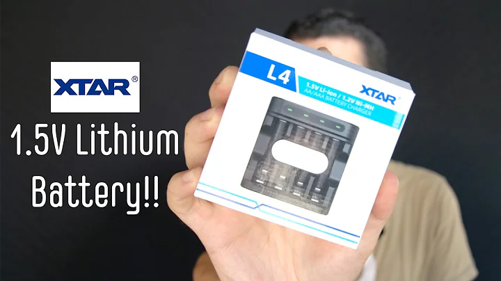 XTAR L4 +1.5v Lithium battery - first impression!