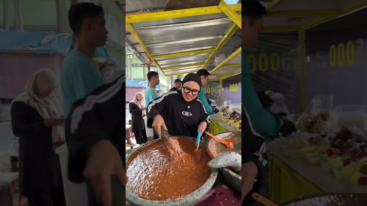 rujak viral di daerah soreang