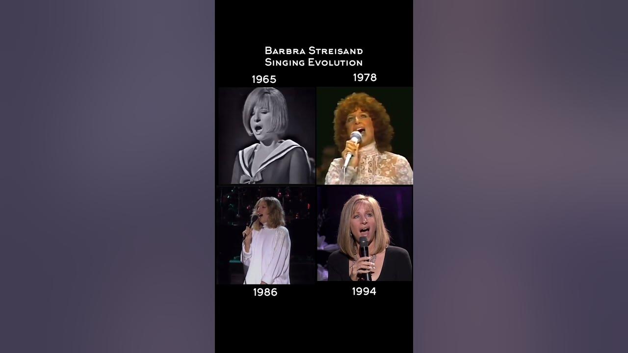 Which year is your favorite? Comment Down Below👇 #barbrastreisand #funnygirl #celinedion #barbra