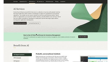 OCI AI Overview