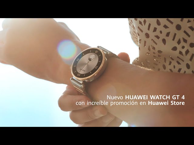 Huawei lanza su smartwatch Huawei Watch GT 4, que combina estilo y fitness