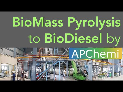 Video thumbnail: Biomass to Biodiesel — APChemi Pyrolysis Technology