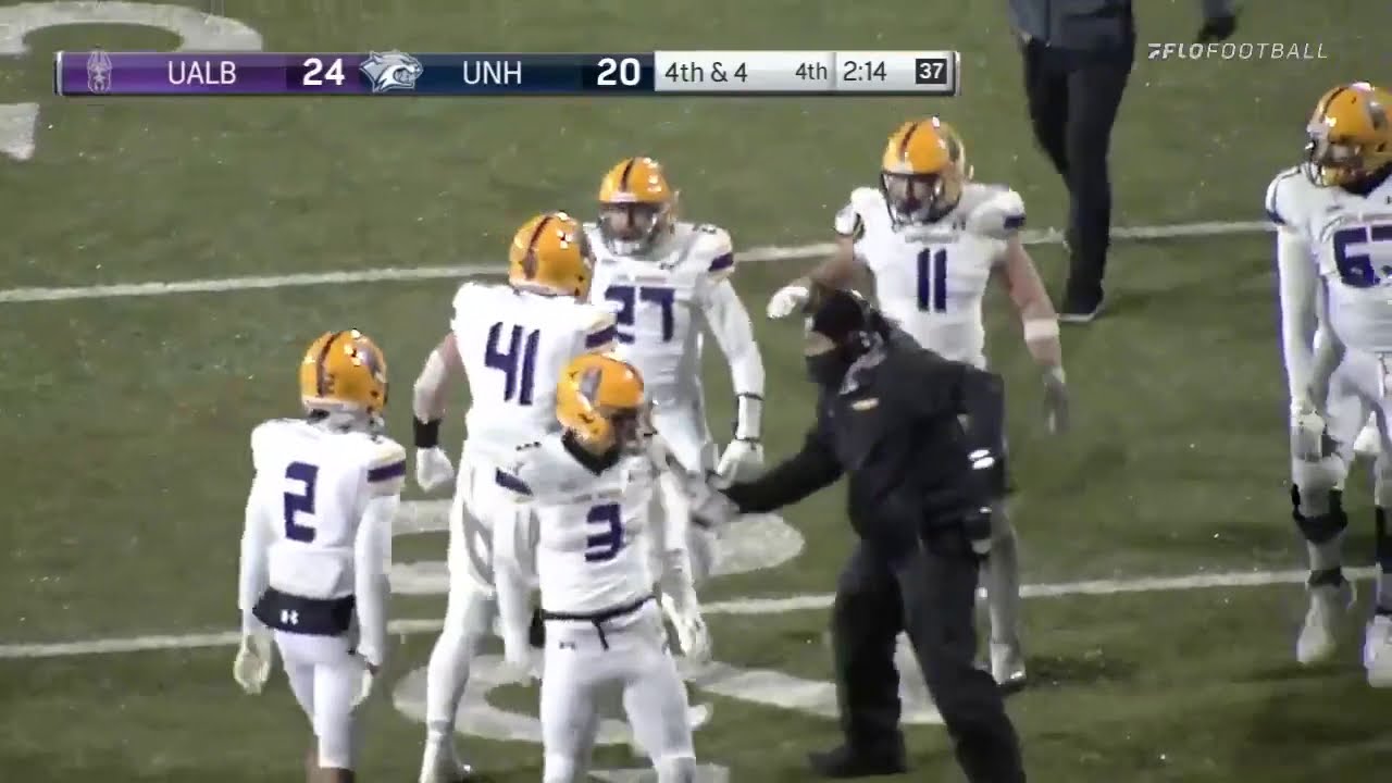 Caa Football Recap March 5 Ualbany Edges New Hampshire In Conference Opener Colonial Athletic Association Caa Sports