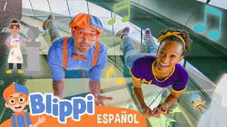 Blippi y Meekah suben a la Aguja Espacial | Blippi Español | Videos educativos para niños