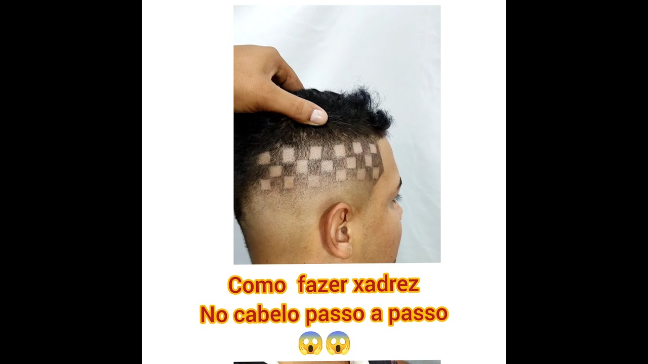 COMO FAZER QUADRADINHOS NO CABELO (CORTE MASCULINO) 