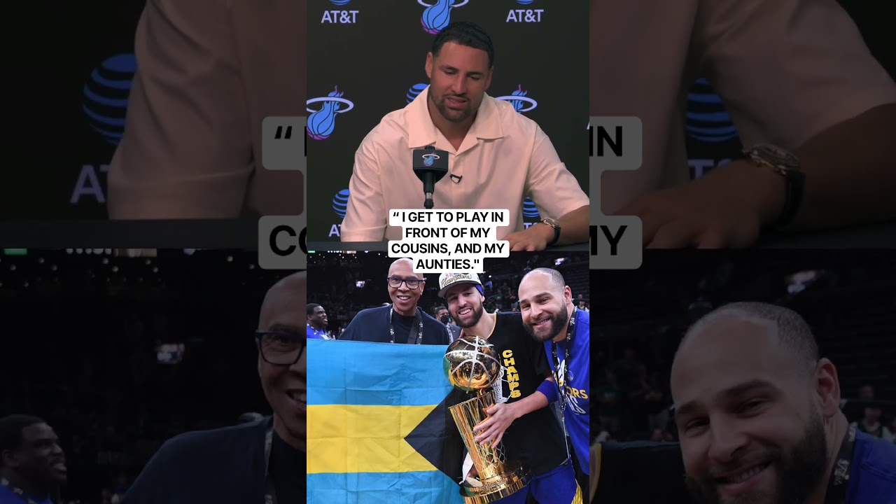 Klay Thompson on playing close to his family in Miami