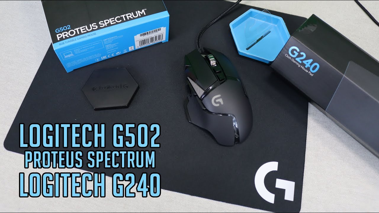 Logitech G502 Proteus Spectrum I Logitech G240 U Kompletu Youtube Logitech G502 Proteus Spectrum I Logitech G240 U Kompletu Youtube