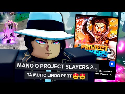 O PROJECT SLAYERS 2 FINALMENTE VAI LANÇAR EM 2025.. E EU TO MUITO NO HYPE PPRT 😍 | project slayers 2