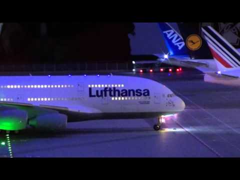 ✈ Miniatur Wunderland Hamburg Flughafen in Full HD 1080p Teil 1/3  Miniature Wonderland Airport