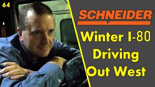 Driving A CMV On I-80 In The Winter