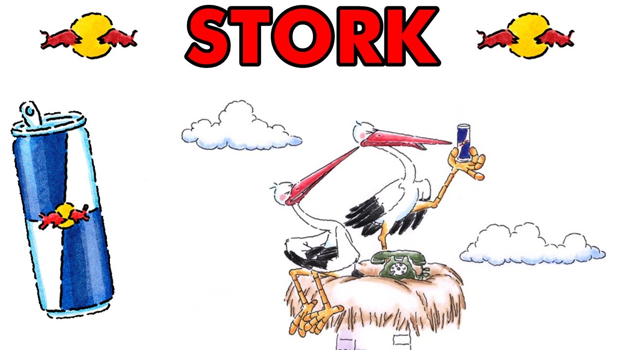 👶 "STORK" Red Bull vinger. - YouTube