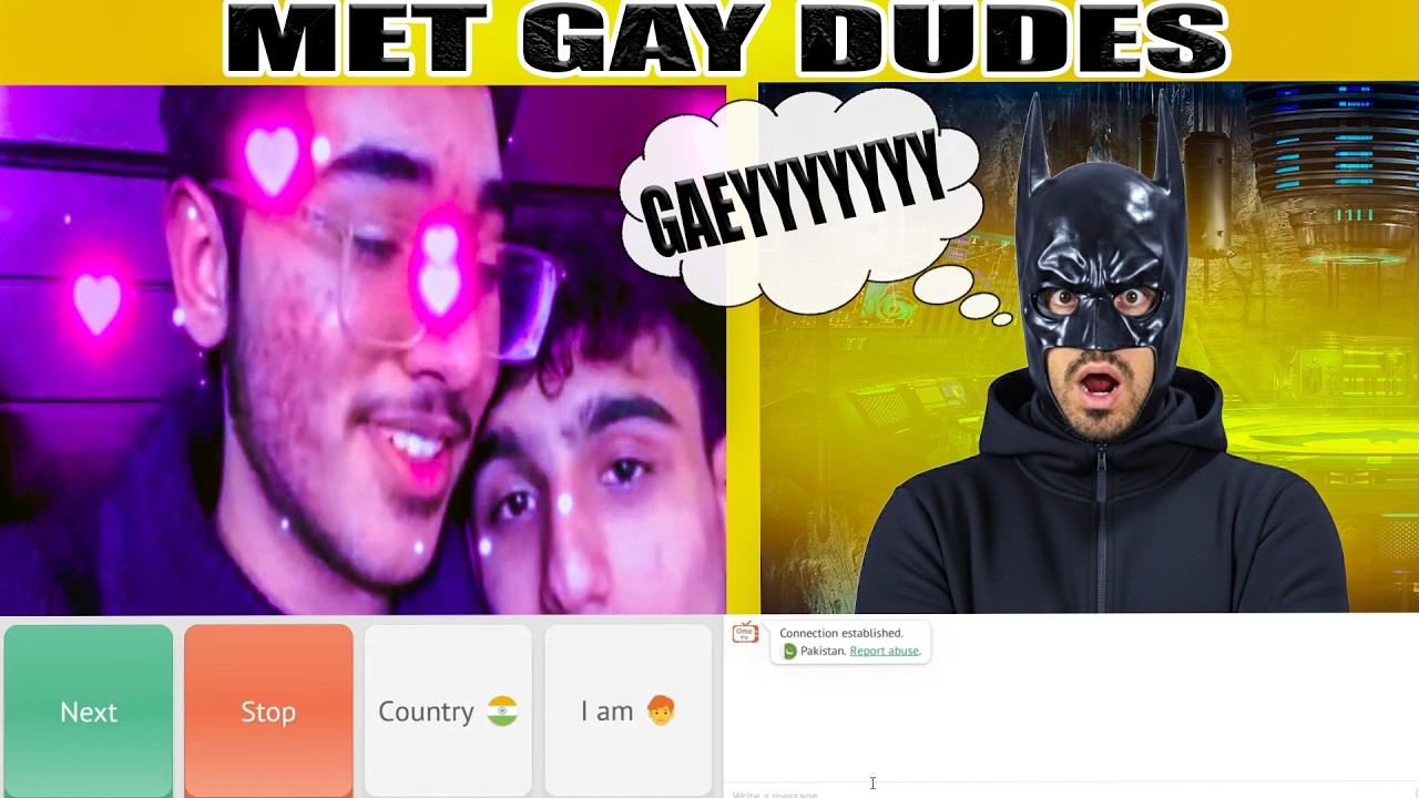 funny Gays on Omegle | Ome Tv | Batman On OmeTV | Strangers Reactions