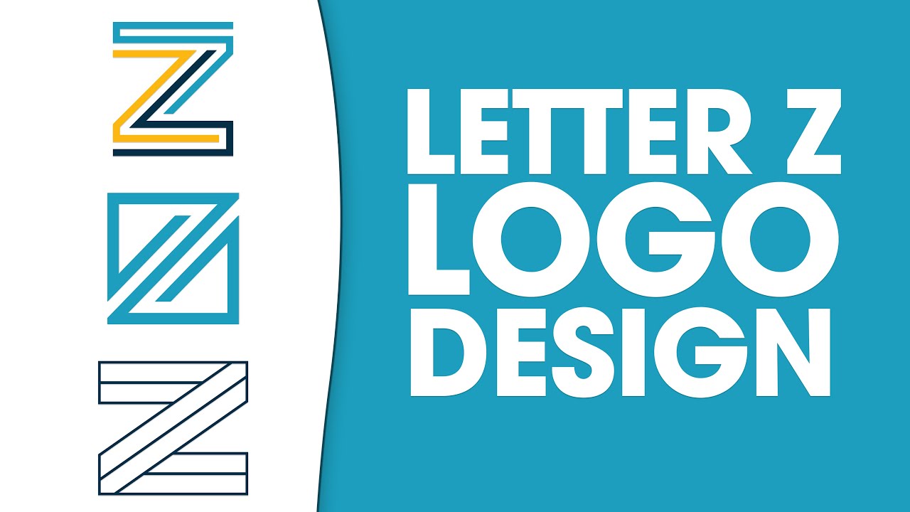 Modern Minimalist A-Z Letters Logo Design | Full Identity Design Masterclass Online Course