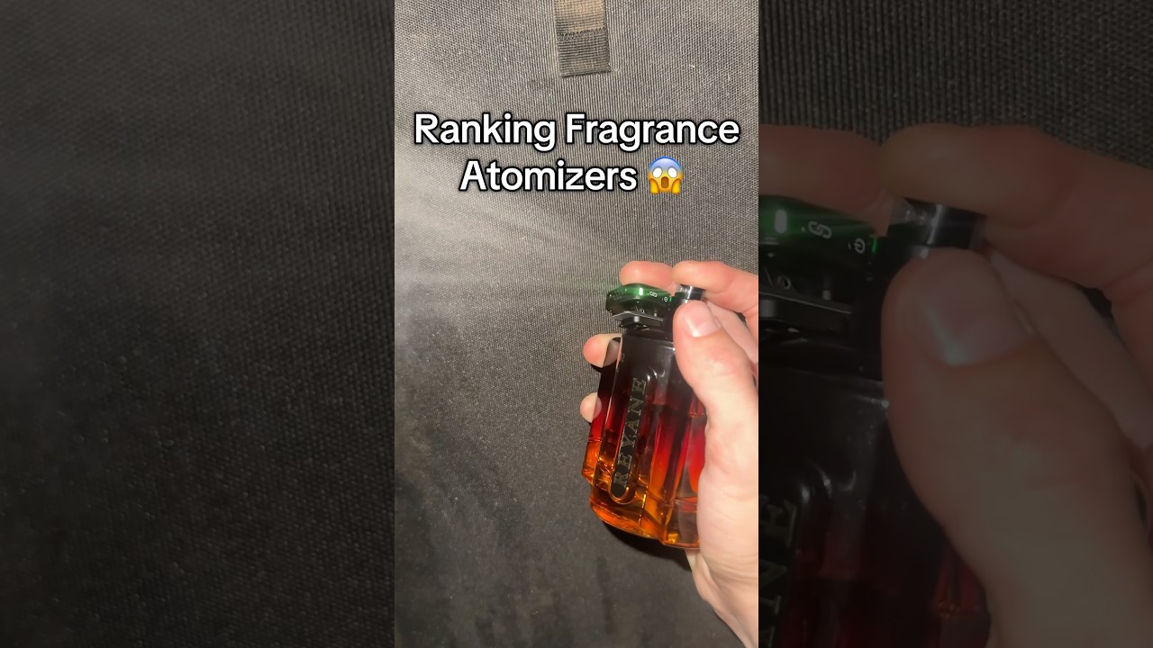 Ranking Popular Fragrance Atomizers! 😱 