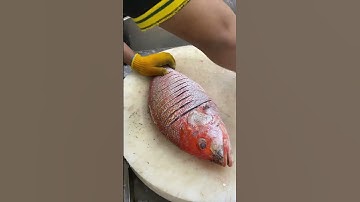 Red Snapper Fish Cutting Skills#shorts