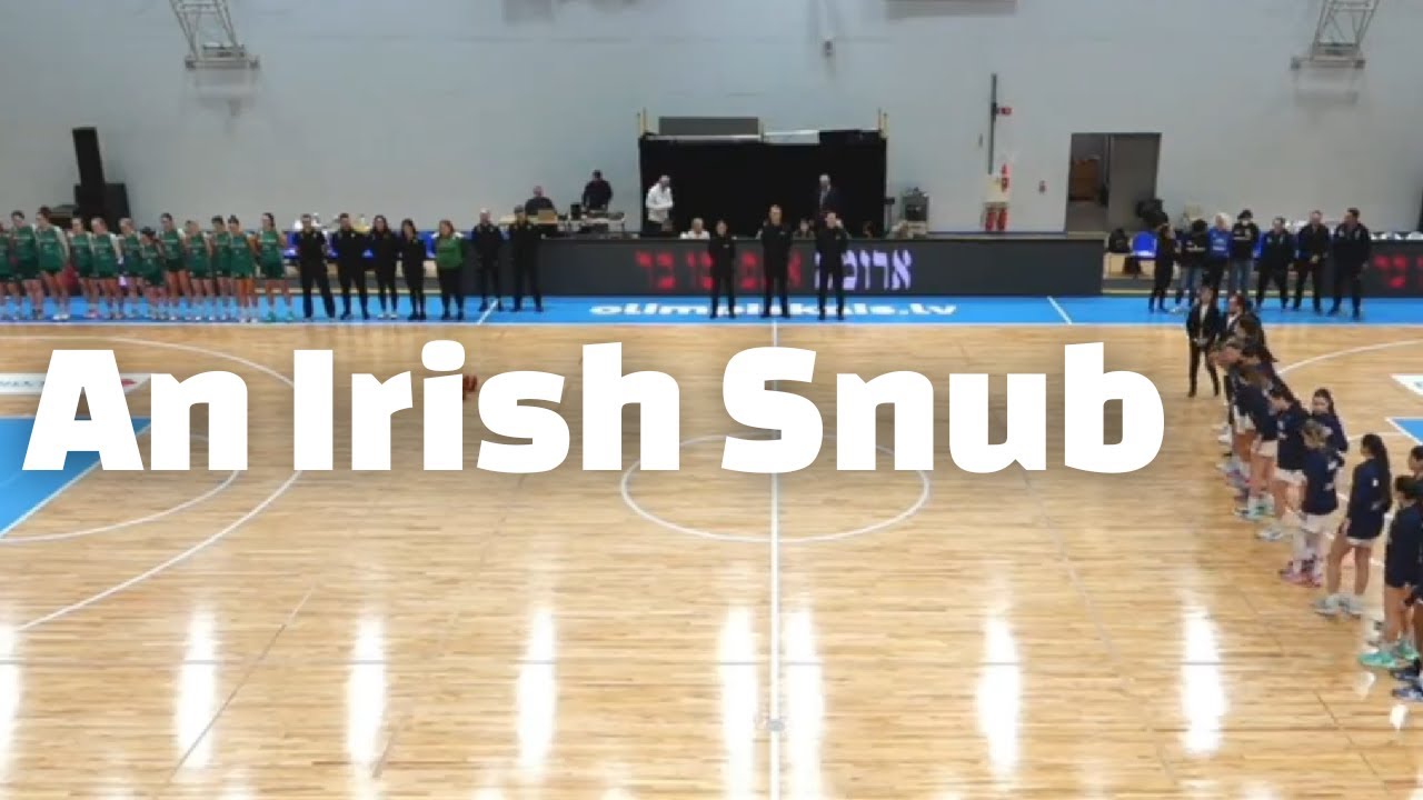 Irish Basketball Team Declines  the customary Handshake With Israeli's Basketball team!