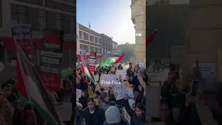 London: Hundreds of students stage walk-out for Palestine