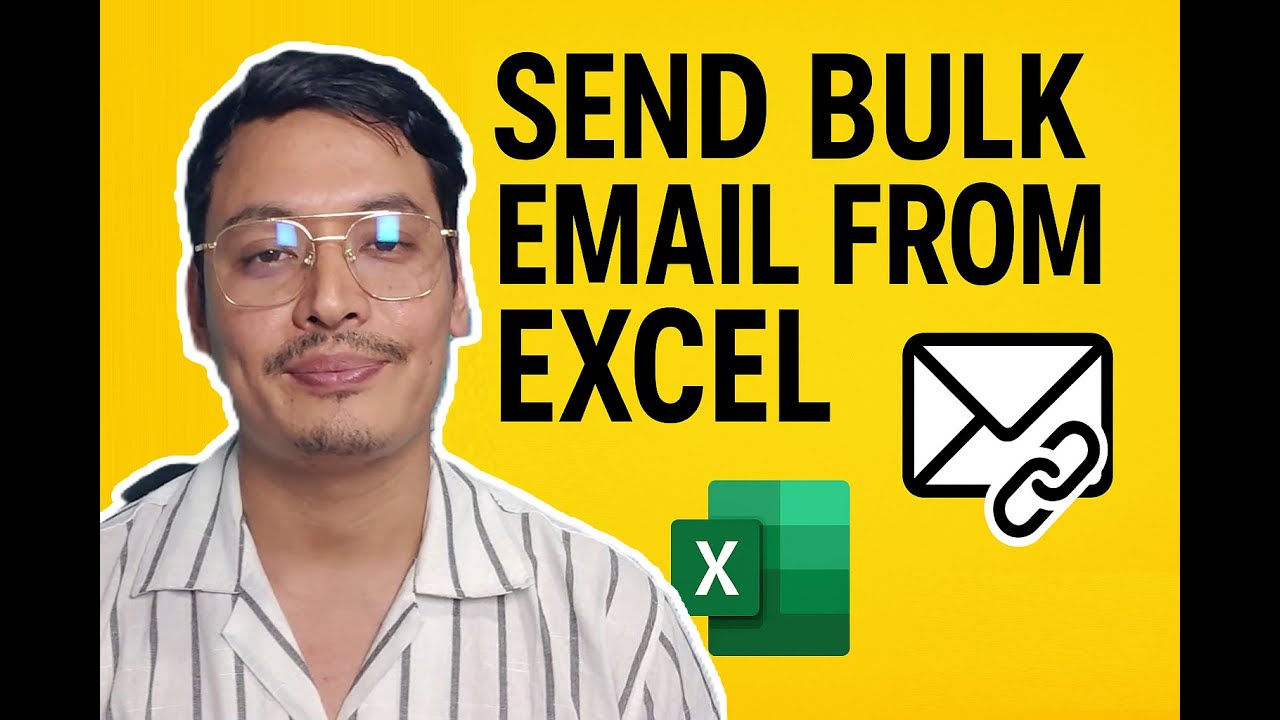 How to Send Email from Excel using VBA (Part 14) - नेपाली Tutorial ...