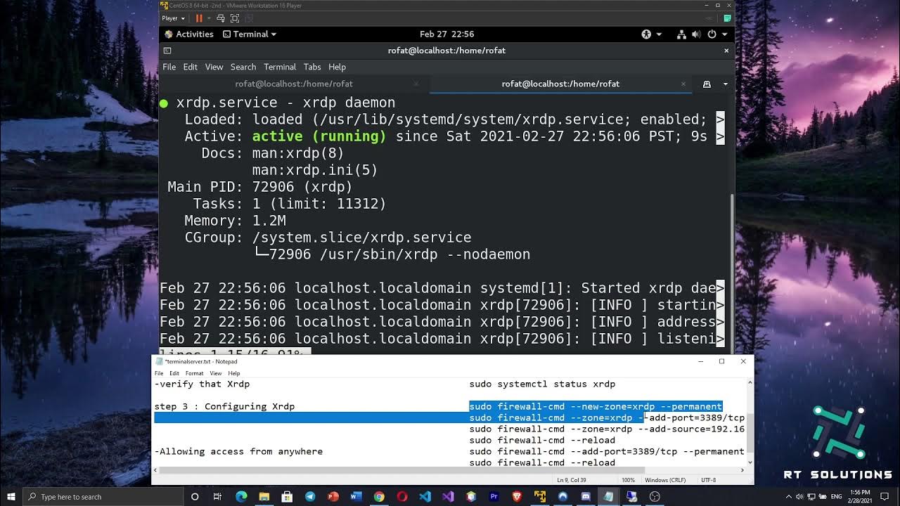how to install terminal server on Linux - YouTube
