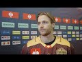 Genève-Servette's Mike Völlmin Interview | CHL Final 2024