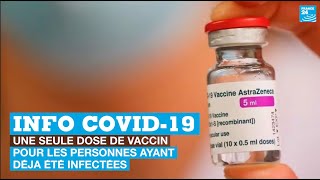 Stratégie vaccinale en France : une seule dose pour les personnes ayant déjà eu le Covid-19