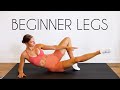 15 MIN BEGINNER LEG WORKOUT (Booty, Thighs & Hamstrings / No Equipment)