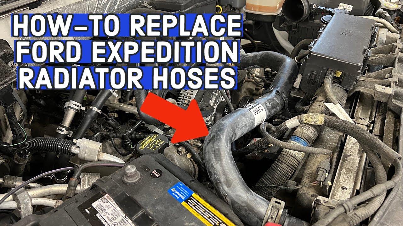 20072014 Ford Expedition Radiator Hose Replacement YouTube