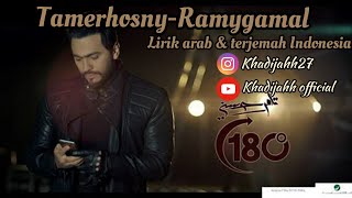 Tamer Hosny-Ramy Gamal 180 darga (lirik dan terjemahan )|| khadijahh official