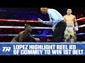 Teofimo Lopez Win 1st World Title With Highlight KO | Teofimo Lopez vs Richard Commey | FREE FIGHT