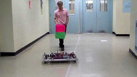 Robot Drive Tracking Lunacy Target  - Lionics 1230