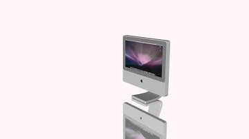Cinema 4D - iMac by meHDTV!!! --subscribe for a tutorial--