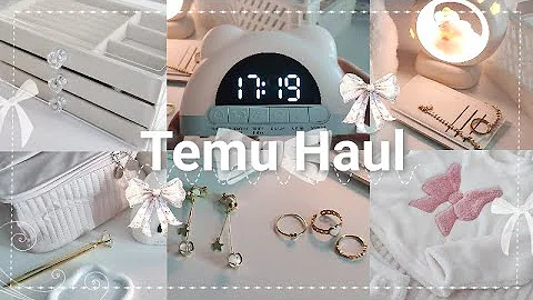 Huge TEMU Haul | Room deco, Jewelry and More Cute Stuff -`♡´-