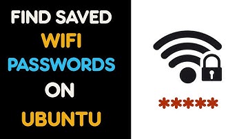 Find saved WiFi passwords on Ubuntu 24.04