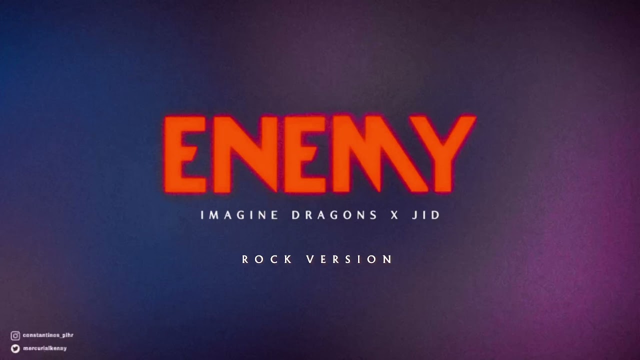 Imagine dragons enemy lyrics