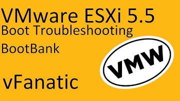 VMware ESXi boot issues, troubleshooting, DCUI, logs and other ramblings!