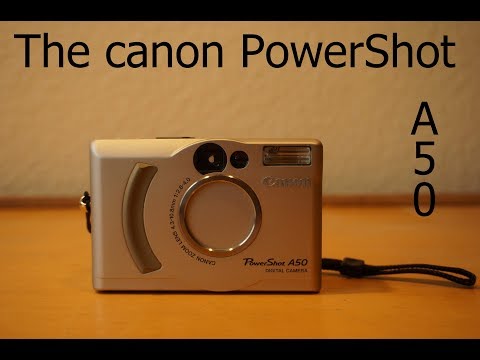 The canon PowerShot A50