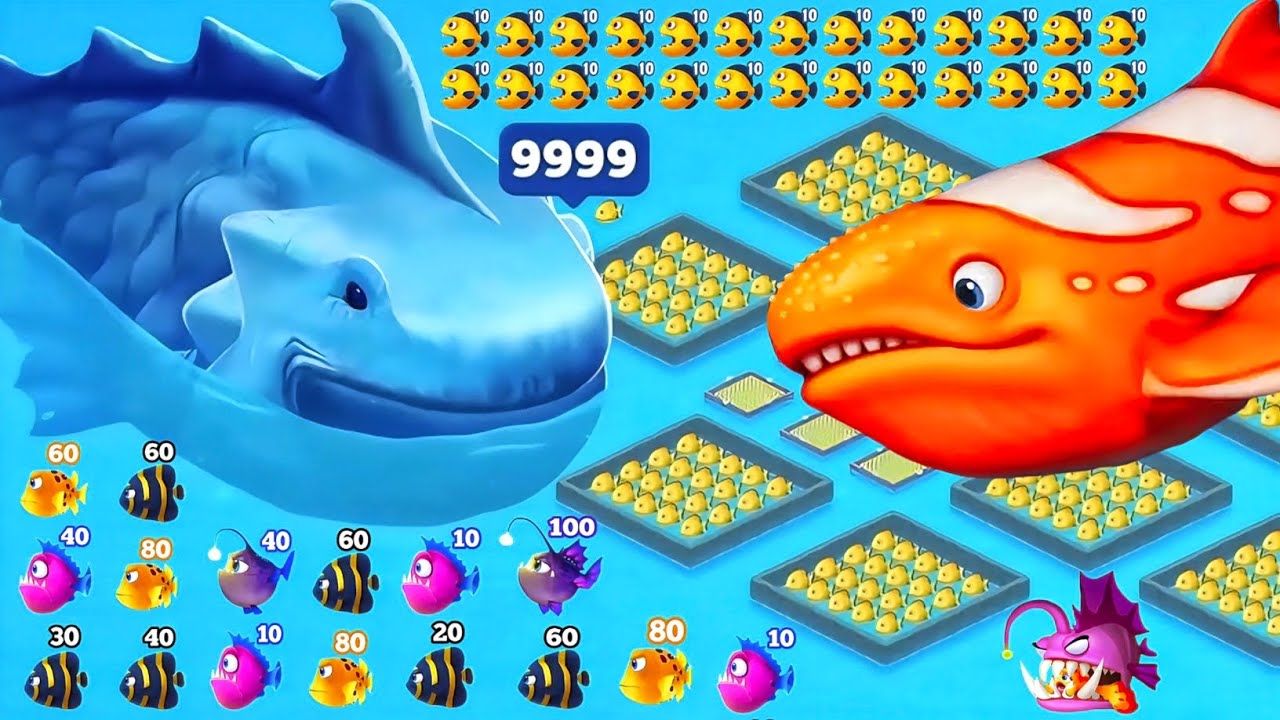 Fishdom 🐟 Monster Fish Attack 😯 Help The Fishdom 🐠 Fishdom Ads Update 343