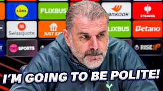 I Wasnt Making A Bold Claim, I Was Stating A Fact Tottenham Vs Az Alkmaar Ange Press Conference