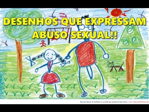 11 desenhos de crianças indefesas que indicam que elas sofreram abuso sexual