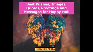 10 Best wishes, images and messages for Holi | Top 10 Holi wishes and messages screenshot 2
