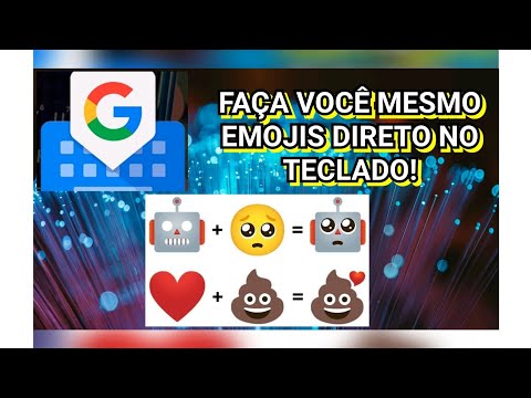 Vídeo: Como Fazer Emojis No Teclado